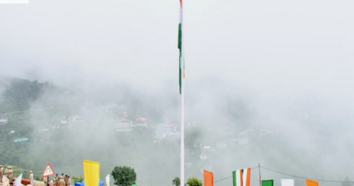 Har Ghar Tiranga: ITBP installs 72 feet-high national flag in Mussoorie